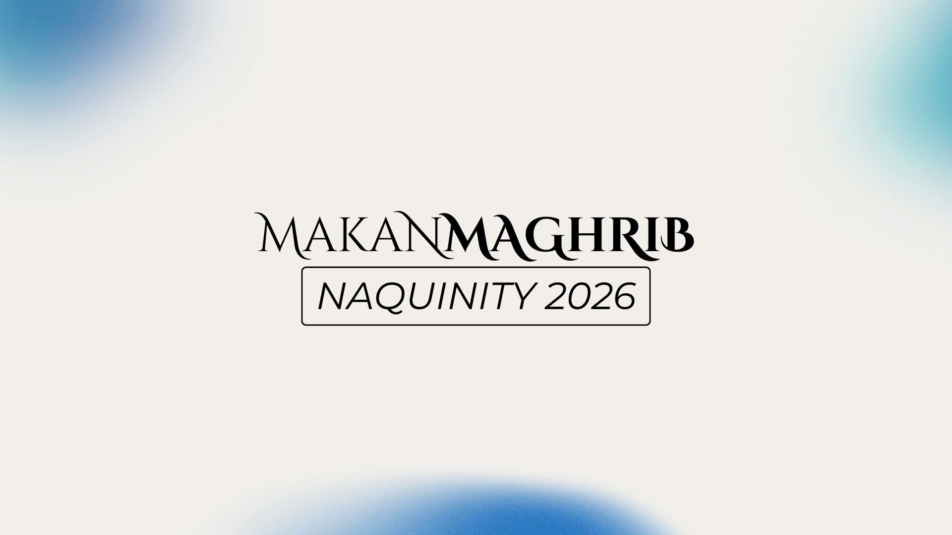 MAKAN MAGHRIB 2026